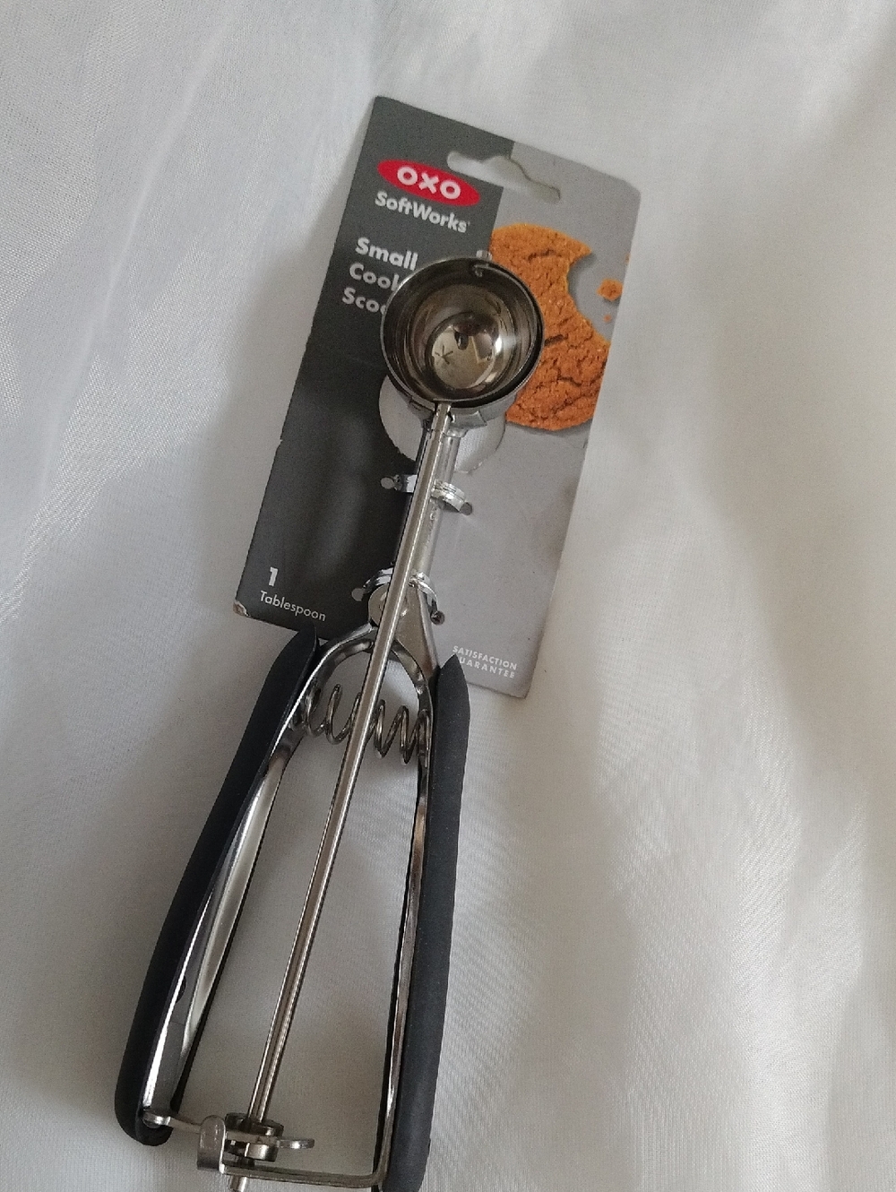 OXO Black and Stainless Steel Cookie Scoop